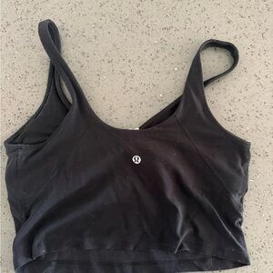 lululemon athletica Black Sports Bra / crop top